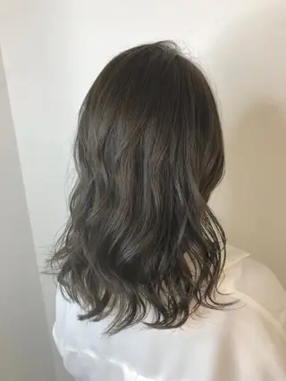 カラー 酸性ストレート/ブリ ーチなし/中村 匠のヘアスタイル