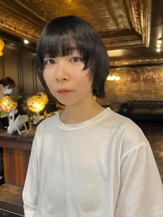 ショート カラー 圧倒的デザイン力 店長🎨RENAのヘアスタイル