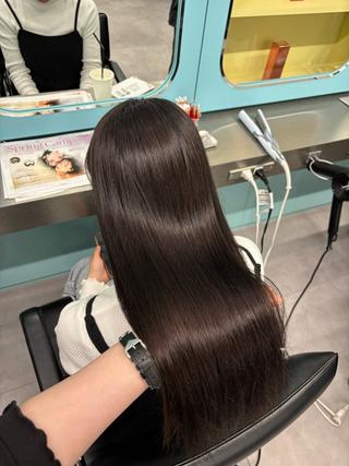 ロング Mio/韓国風/ ショートカットのヘアスタイル