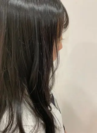 ロング カラー 脱白髪染め美容師 竹内涼乃のヘアスタイル