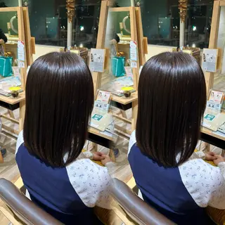 ミディアム カラー ウミ / 🫧カット モデル様募集中🫧のヘアスタイル
