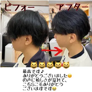 ショート メンズ 究極の艶髪! 艶神!大矢祥央のヘアスタイル