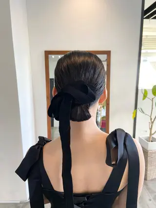 ヘアアレンジ まつ あみのヘアスタイル