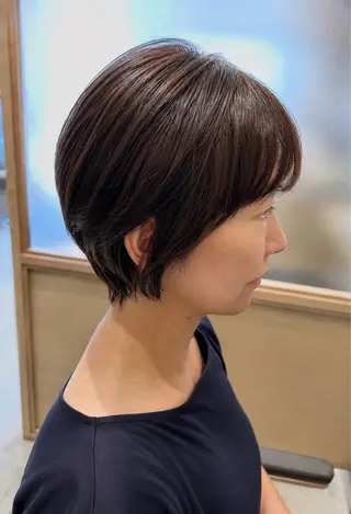 ショート カラー 久木原 ゆりのヘアスタイル