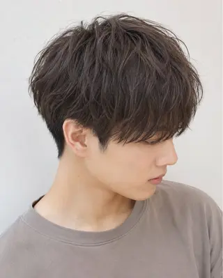 ショート メンズ 久木原 ゆりのヘアスタイル