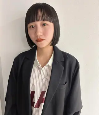 ショート カラー senmyo naoのヘアスタイル