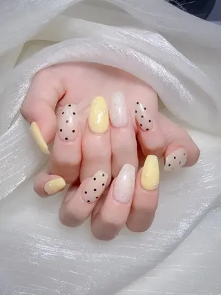 ロング カラー yuna ユナのネイルデザイン