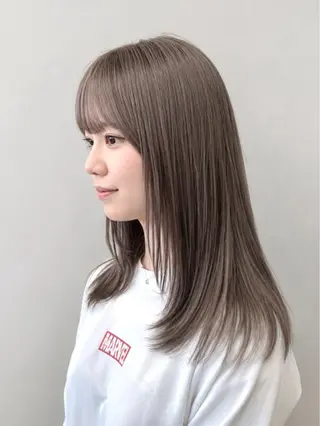 セミロング 優 斗のヘアスタイル