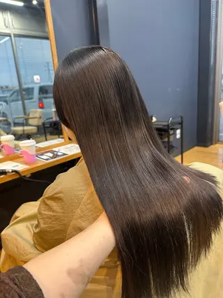 ロング 坂庭 美夢のヘアスタイル