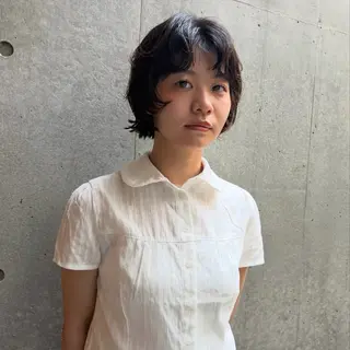 ショート ボブパーマ🥣KON コンナツミのヘアスタイル