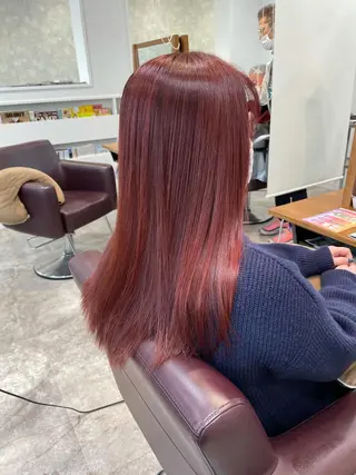 ロング カラー HAREru. モデル募集【戸塚】のヘアスタイル