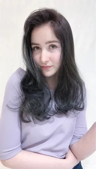 ロング カット無料/髪質改善 髪質根本改善/艶髪のヘアスタイル
