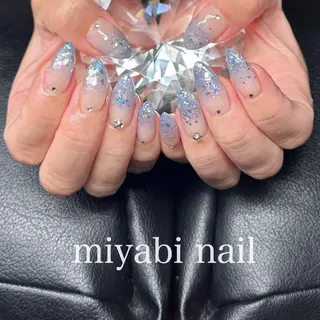 ネイル miyabi nail 桂川駅近くのネイルデザイン