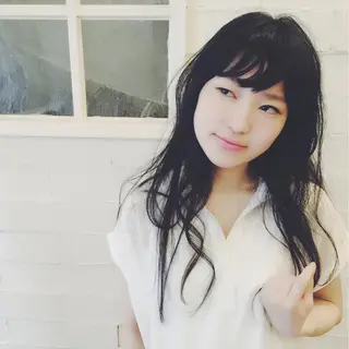 ロング 工藤 久美のヘアスタイル