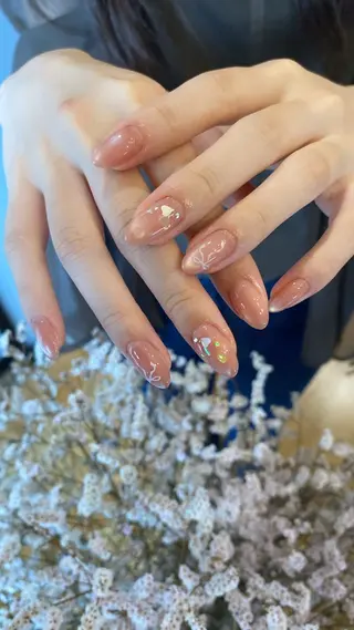 ネイル crystal ⭐︎ colorのネイルデザイン
