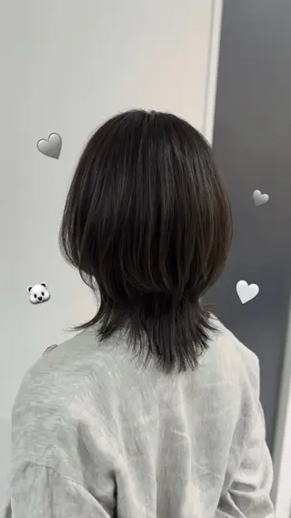 ショート カラー 柚実/グレージュ/ 愛されナチュラル♥️のヘアスタイル
