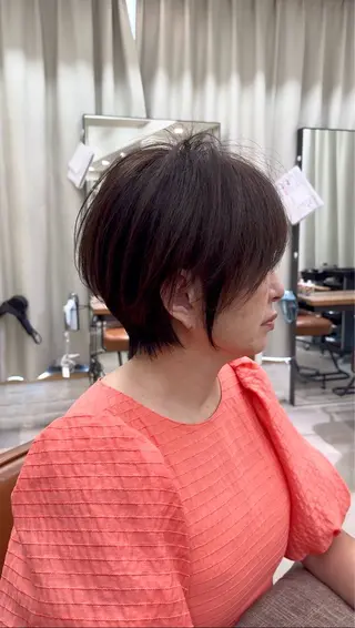 ショート カラー お悩み解決ショート/ 似合わせカット/といのヘアスタイル