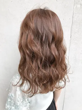 セミロング カラー アキヒロ🔸 骨格診断/ショートのヘアスタイル