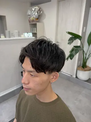 ショート メンズ 【CLOVE】阿世賀 潤のヘアスタイル