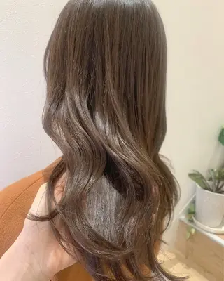 ロング カラー hubhair レイヤー/透明感のヘアスタイル
