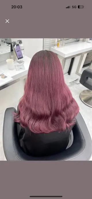 カラー 透明感カラー🎀艶髪 Anju/渋谷🎀のヘアスタイル
