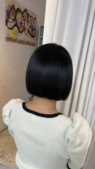 ショート 安井まゆ _Box mico.のヘアスタイル