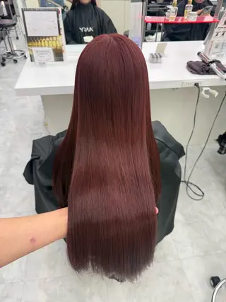 ロング カラー 🥂上品ワンホンヘア 🥂nozomiのヘアスタイル