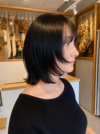 ミディアム 古後 さゆこのヘアスタイル