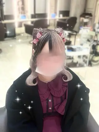 ミディアム ヘアメ/お呼ばれﾍｱ /横浜/nozomiのヘアスタイル