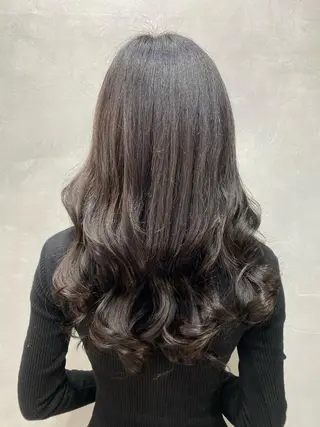 ロング カラー ヘアアレンジ FAAM Tsuneのヘアスタイル