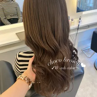 セミロング カラー ParveMix 🤍加藤理沙のヘアスタイル