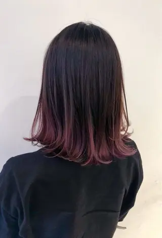 ミディアム カラー 宮嶋 蓮のヘアスタイル