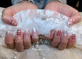 ネイル あや✨🌸長さだし カワイイ系ピンク専門のネイルデザイン
