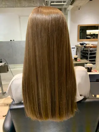ロング カラー パーマ 🌈艶髪/髪質改善 新宿itouのヘアスタイル