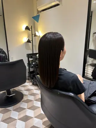 セミロング 七星俊介🌙‎𖤐⡱ カットモデル様募集中のヘアスタイル