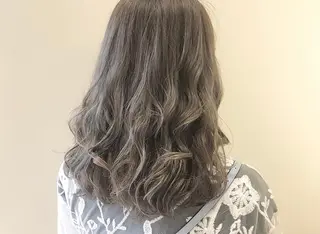セミロング カラー 大阪福島Sayaka 韓国束感マツエク🤍のマツエク・マツパデザイン