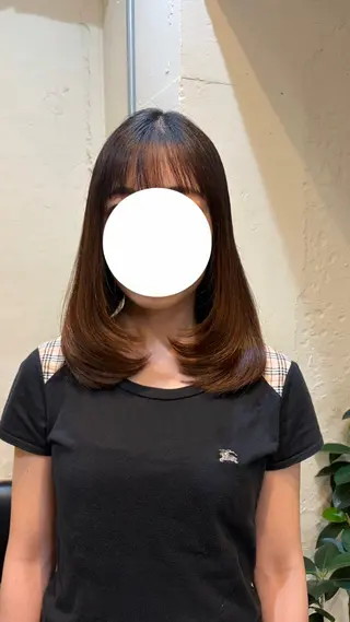 ミディアム 🐰レイヤーカット/ メンズ/ゆな🐰のヘアスタイル
