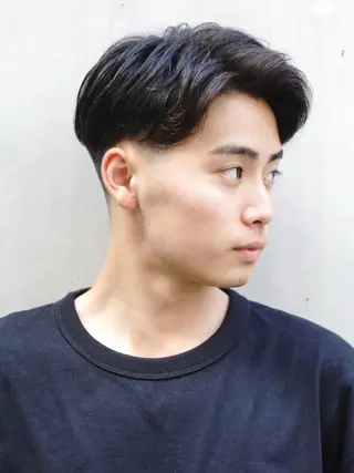 ショート パーマ メンズ 三宮メンズカット ヨシイッキのヘアスタイル