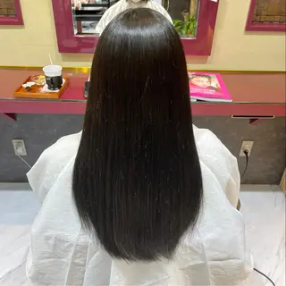 ロング 森田 明日香のヘアスタイル