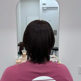 ショート カラー 内田 愛莉のヘアスタイル