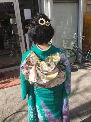 ショート ヘアアレンジ 🍋LaLa zipangu🍋のヘアスタイル