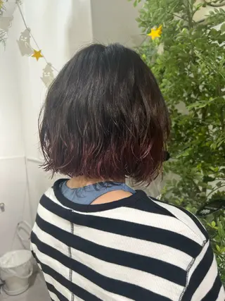 ショート カラー 💙まこと💙艶 カラー(Rico)のヘアスタイル