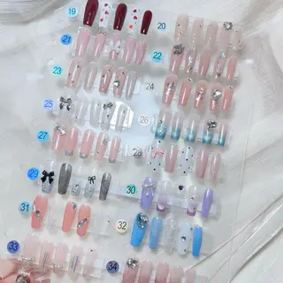 ネイル M🌷nail 長さだし専門店のネイルデザイン