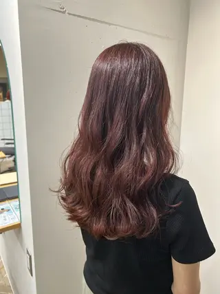 ロング カラー LUVISM新潟🎀 透明感カラー/ミユのヘアスタイル
