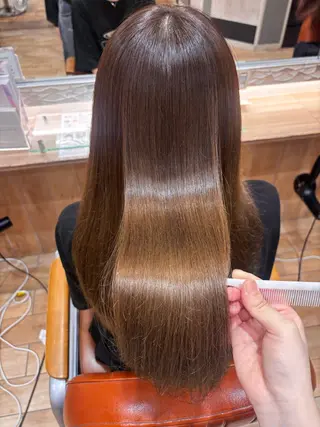 ロング 平久保 唯那のヘアスタイル