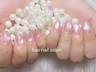 ネイル kao nail マグネット/長さだしのネイルデザイン