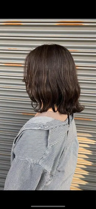カラー mickey Yuinaのヘアスタイル