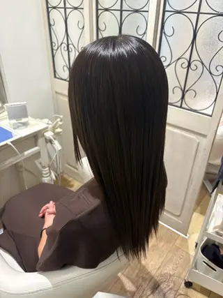 セミロング カラー マコ ✿︎のヘアスタイル