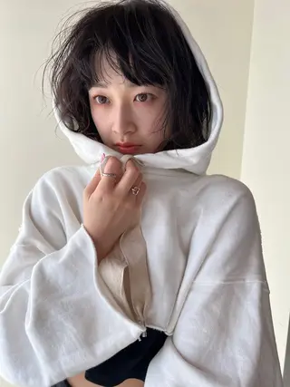 ショート カラー レイヤーカット🎀 NANAHAのヘアスタイル