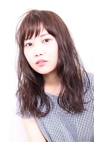 ミディアム 中野 恵脩のヘアスタイル
